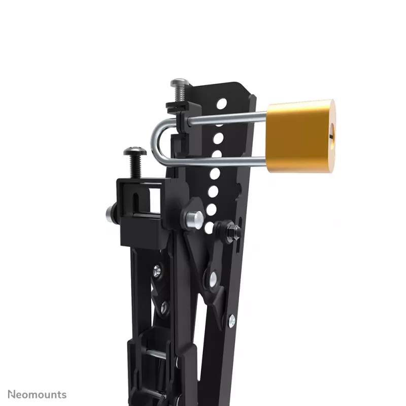 Neomounts WL35S-850BL12 tv-muurbeugel 24-65 inch - kantelbaar - afsluitbaar - snelle montage