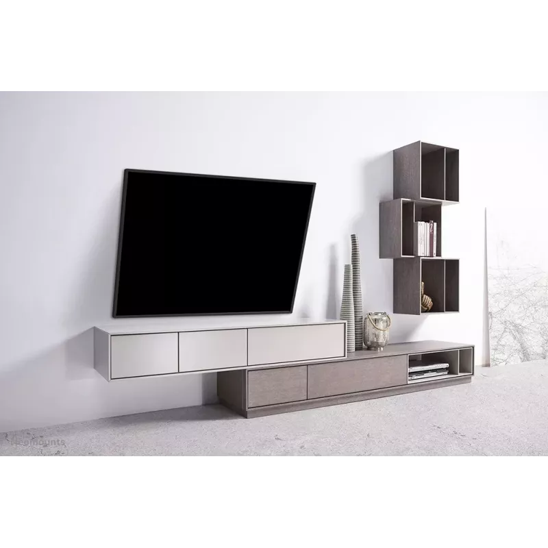 Neomounts WL35S-850BL12 tv-muurbeugel 24-65 inch - kantelbaar - afsluitbaar - snelle montage