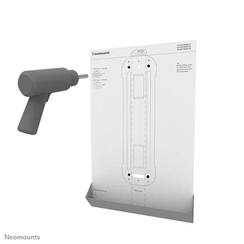 Neomounts WL40S-850BL12 tv-muurbeugel 32-55 inch - volledig beweegbaar - snelle montage