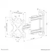 Neomounts WL40S-850BL12 tv-muurbeugel 32-55 inch - volledig beweegbaar - snelle montage