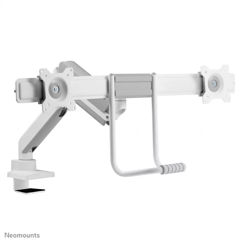 Neomounts DS75-450WH2 monitorarm 17-32 inch - gasveer - Topfix - 180°-stop