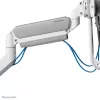 Neomounts DS75-450WH2 monitorarm 17-32 inch - gasveer - Topfix - 180°-stop