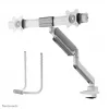 Neomounts DS75-450WH2 monitorarm 17-32 inch - gasveer - Topfix - 180°-stop