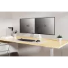 Neomounts DS75-450WH2 monitorarm 17-32 inch - gasveer - Topfix - 180°-stop