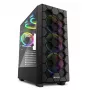 PC-behuizing Sharkoon RGB HEX desktop zwart