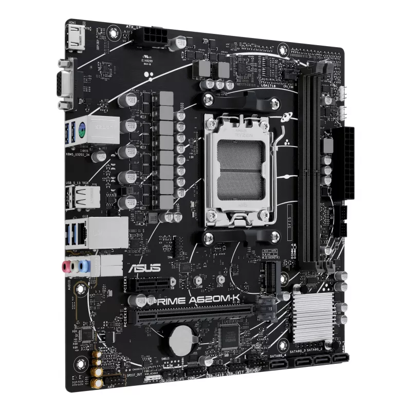 ASUS PRIME A620M-K AMD A620 socket AM5 micro ATX