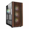 PC-behuizing Sharkoon REBEL C70G RGB full tower zwart, hout