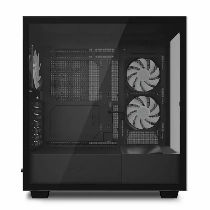 PC-behuizing Sharkoon Rebel C60 midi-tower zwart