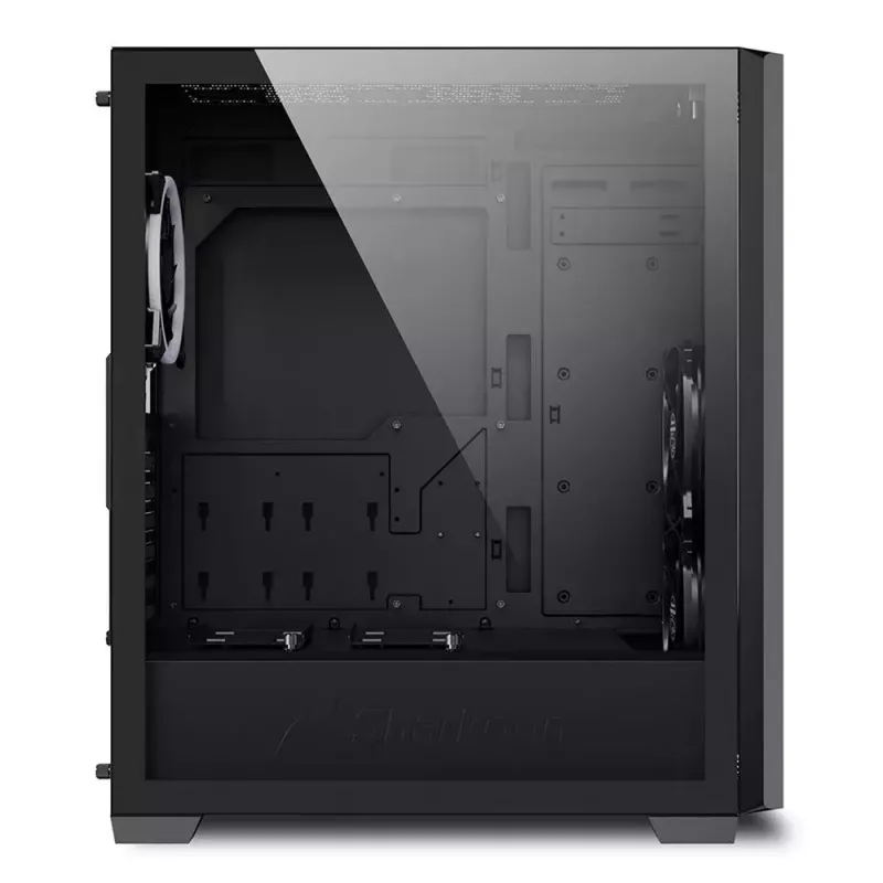 PC-behuizing Sharkoon VS9 RGB midi tower zwart