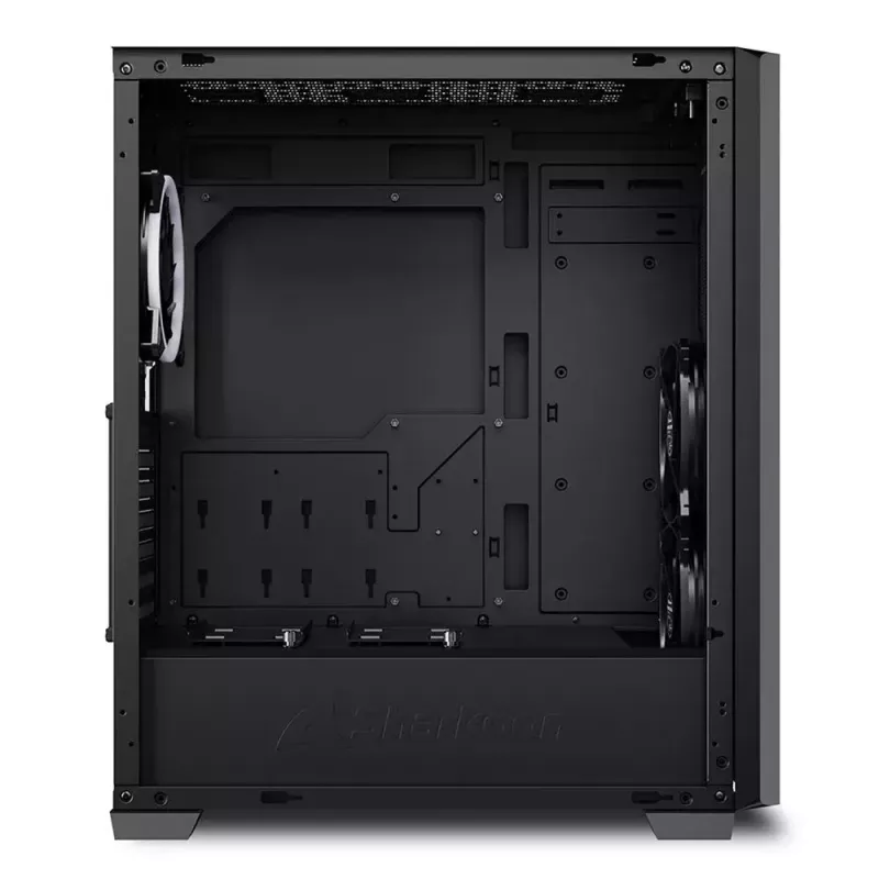 PC-behuizing Sharkoon VS9 RGB midi tower zwart
