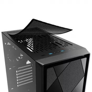 PC-behuizing Sharkoon VS8 RGB midi tower zwart