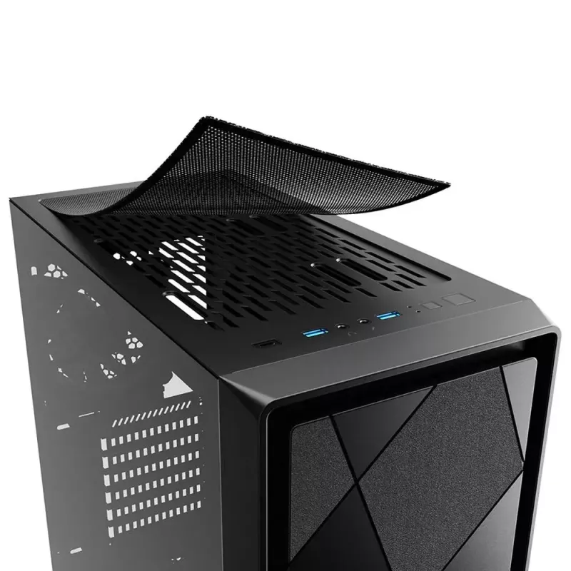 PC-behuizing Sharkoon VS8 RGB midi tower zwart