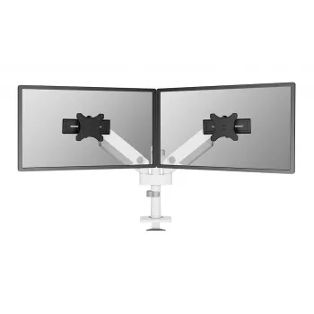 Neomounts DS65S-950WH2-monitorarm 24-34 inch - gasveer - Topfix - meervoudig verstelbaar - 180°-stop