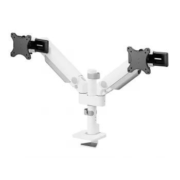 Neomounts DS65S-950WH2-monitorarm 24-34 inch - gasveer - Topfix - meervoudig verstelbaar - 180°-stop