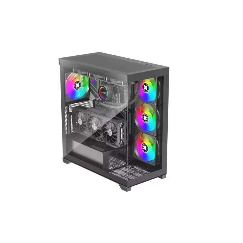 PC-behuizing Xilence XG171 midi tower zwart