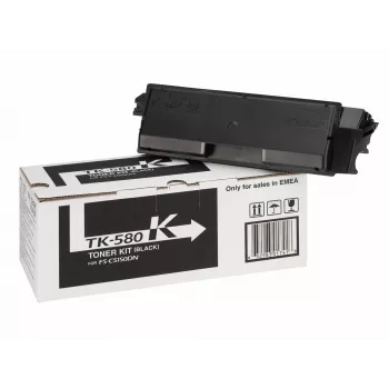 KYOCERA TK-580K tonercartridge 1 stuk origineel zwart
