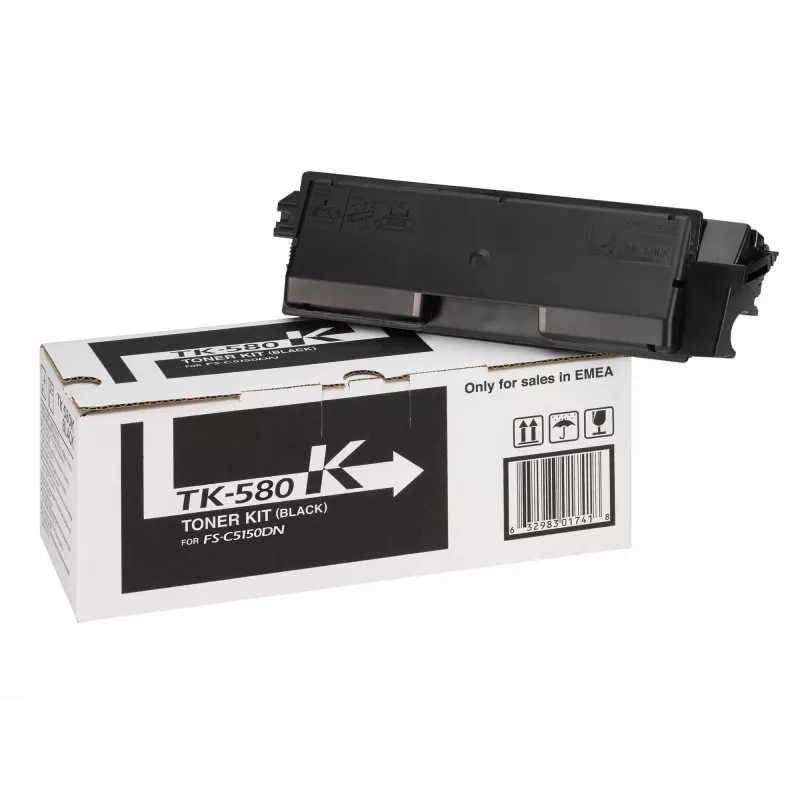 KYOCERA TK-580K tonercartridge 1 stuk origineel zwart