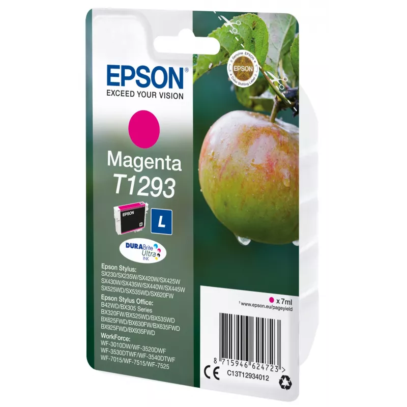 Epson Apple singlepack magenta T1293 DURABrite Ultra inkt