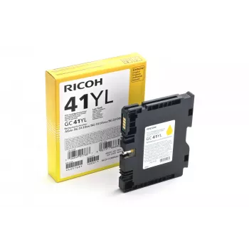 Ricoh 405768 inktpatroon 1 stuk origineel geel