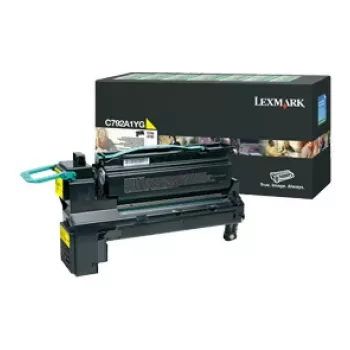 LEXMARK tonercartridge - C792/ X792 - Return Program - 6k pagina's - geel
