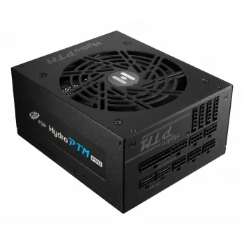 FSP Hydro PTM PRO 1650W voeding ATX ATXV3.1 zwart, 1650 W, 110 - 240 V, 50/60 Hz, actief, 120 W, 1650 W
