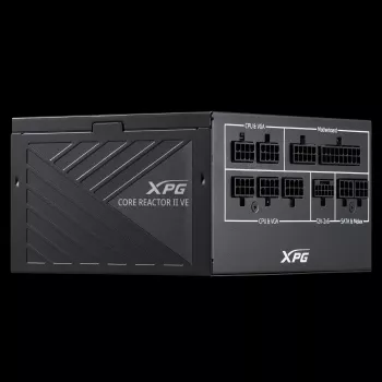 XPG COREREACTOR II VE 750W voeding, 750 W, 100 - 240 V, 47 - 63 Hz, 10 A, 20 A, 62,5 A