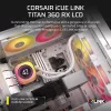 CORSAIR CPU-koeler - Icue Link Titan 360 Rx LCD vloeistofkoeler