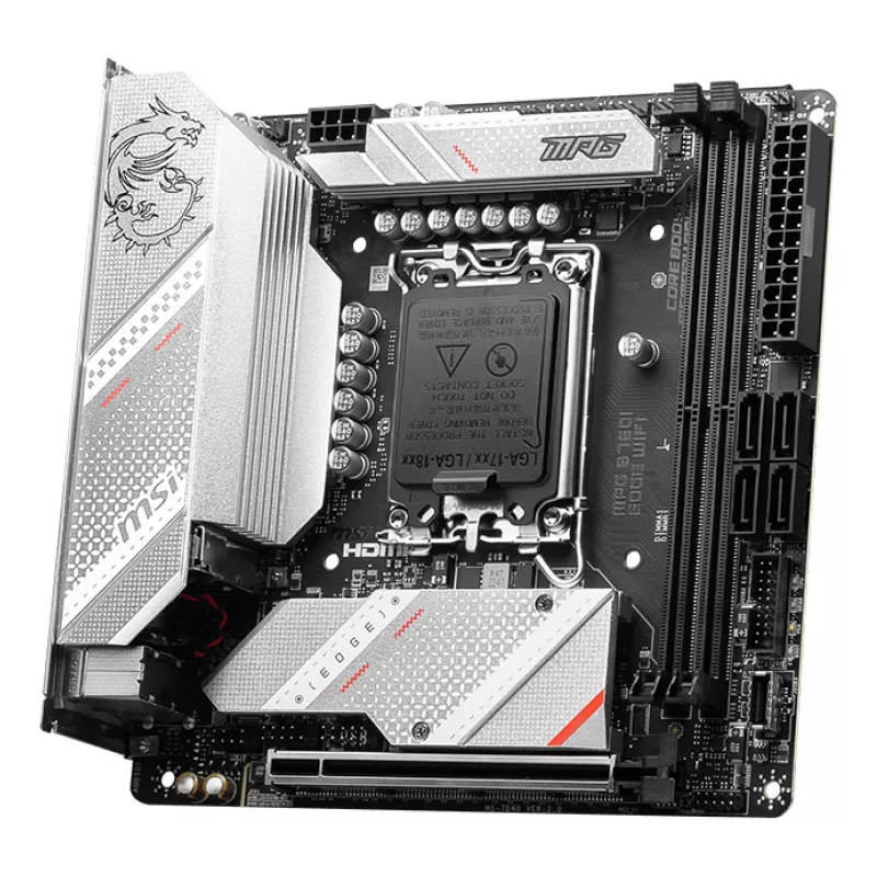 MSI MPG B760I EDGE WIFI moederbord Intel B760 LGA 1700 Mini-ATX
