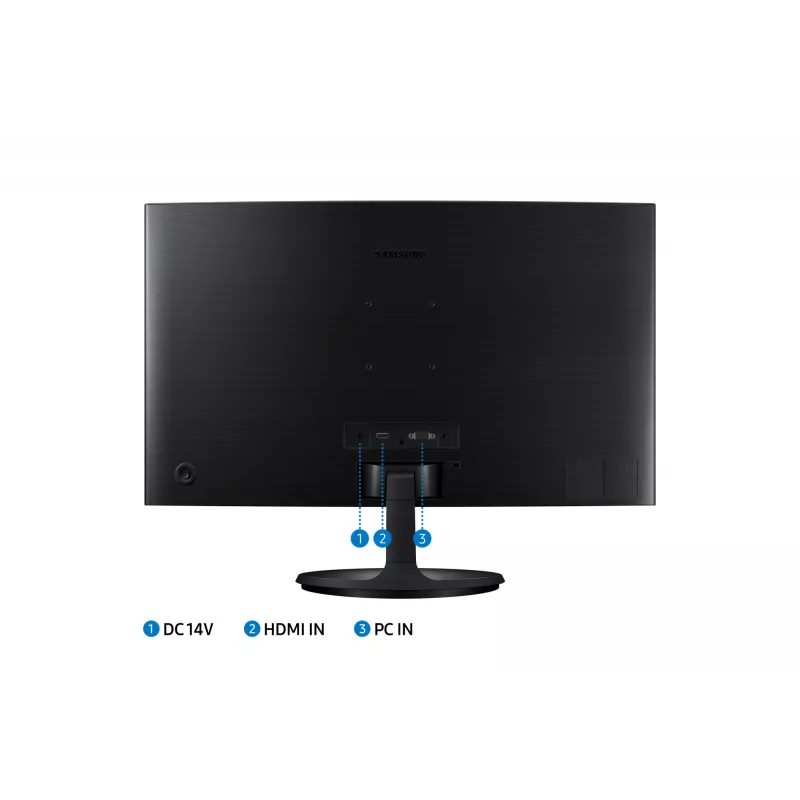 Samsung S36C computermonitor 61 cm (24 inch) 1920 x 1080 pixels Full HD LCD zwart