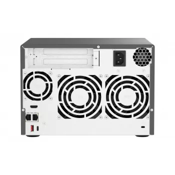 QNAP TVS-H674T-I5-32G NAS/opslagserver tower Intel® Core™ i5 i5-12400 32 GB DDR4 HDD QNAP QTS zwart