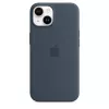 APPLE iPhone 14 - siliconenhoes met MagSafe - Storm Blue
