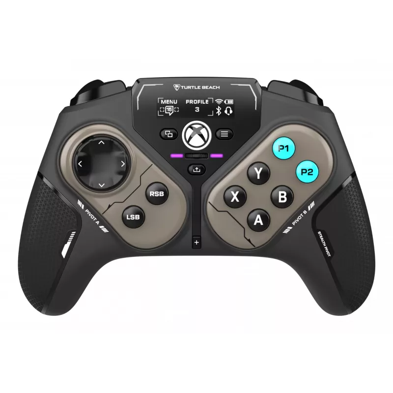 Turtle Beach Stealth Pivot draadloze slimme gamecontroller met roterende modules, display-dashboard, Hall-effect-sticks, opnieuw toe te wijzen knoppen voor Windows-pc, Xbox Series X|S en Xbox One