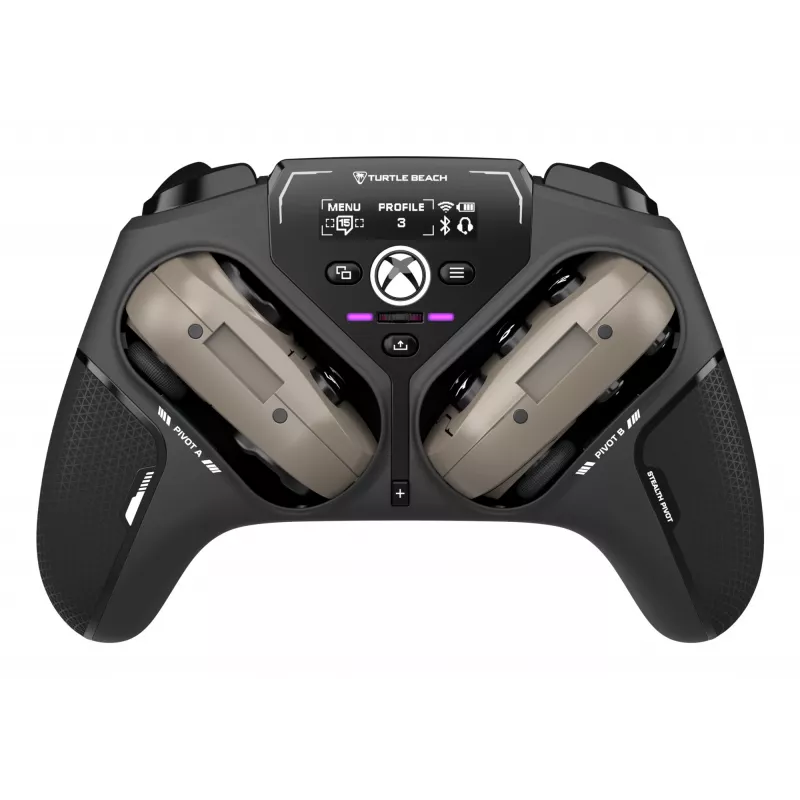 Turtle Beach Stealth Pivot draadloze slimme gamecontroller met roterende modules, display-dashboard, Hall-effect-sticks, opnieuw toe te wijzen knoppen voor Windows-pc, Xbox Series X|S en Xbox One