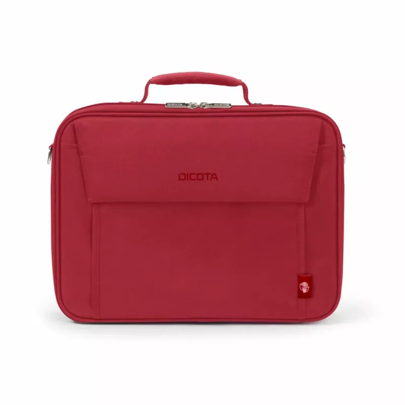 DICOTA Eco Multi Base - 15-17,3 inch laptoptas - rood / 300d Rpet polyester