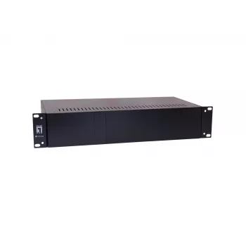 LevelOne 14-slot mediaconverter-chassis, 100-265 V, 50 - 60 Hz, 0 - 50 °C, -10 - 70 °C, 5 - 90%, CE, FCC