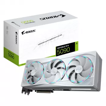 Grafische kaart GIGABYTE AORUS GeForce RTX 5090 STEALTH ICE 32G 32GB GDDR7 512bit PCI-E 5.0 2655MHz