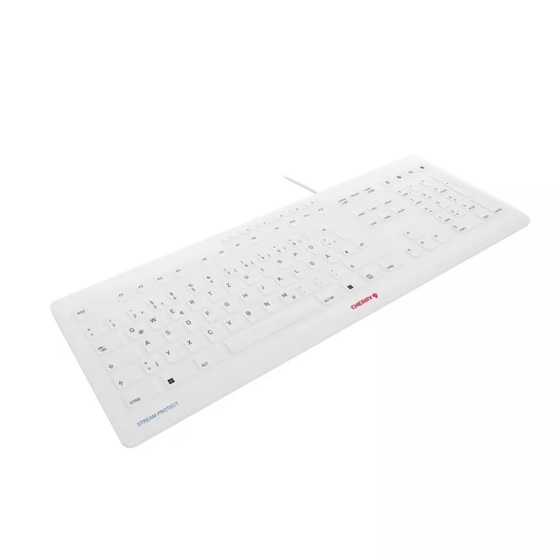 CHERRY Stream toetsenbord JK-8502DE-0 USB QWERTZ Duits grijs bedraad 115 toetsen