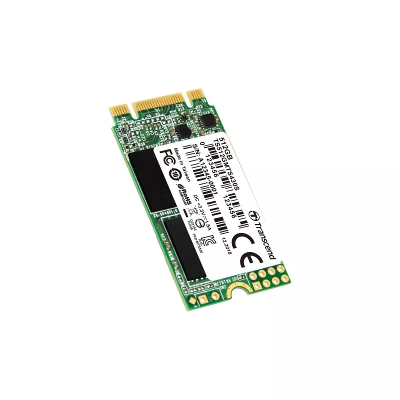 TRANSCEND SSD 430s 512GB M.2 2242 SATA III 6gb/s 3D NAND-flash