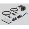 DELOCK DisplayPort 1.4 KVM-switch 8K 30Hz USB 3.0 + audio