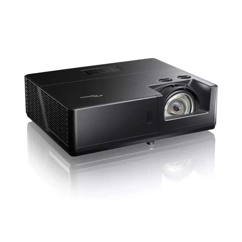 Optoma ZU607TST short-throw laserprojector, DLP, WUXGA 1920x1200, 6000 ANSI-lumen, zwart