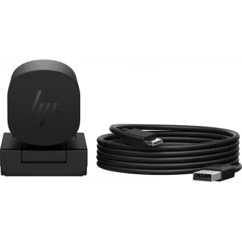 HP 965 4K streaming webcam, 8 MP, 3840 x 2160 pixels, Full HD, 60 fps, 1280x720@30fps, 1280x720@60fps, 1920x1080@30fps, 1920x1080@60fps, 3840x2160@30fps, USB