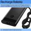HP 230 W Smart netadapter (AQ9X8AA) voor laptops, voor binnengebruik, 115 V ingang, 4,5 mm, EU-stekker, zwart