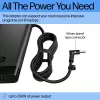 HP 230 W Smart netadapter (AQ9X8AA) voor laptops, voor binnengebruik, 115 V ingang, 4,5 mm, EU-stekker, zwart