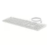 HP 225 bedrade muis- en toetsenbordset, volledige grootte (100%), bedraad, USB, wit, muis inbegrepen
