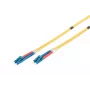 DIGITUS glasvezel-patchkabel, LC naar LC OS2, Singlemode 09/125 µ, Duplex, lengte 3 m