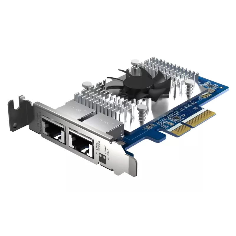 QNAP QXG-10G2T-X710 dual-port 10GbE RJ45 PCIe-netwerkkaart