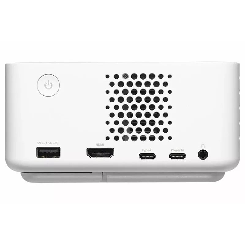 Optoma ML1080ST draagbare short-throw laser-DLP-projector, Full HD 1920x1080, 1200 lm, USB-C, IPX5, wit