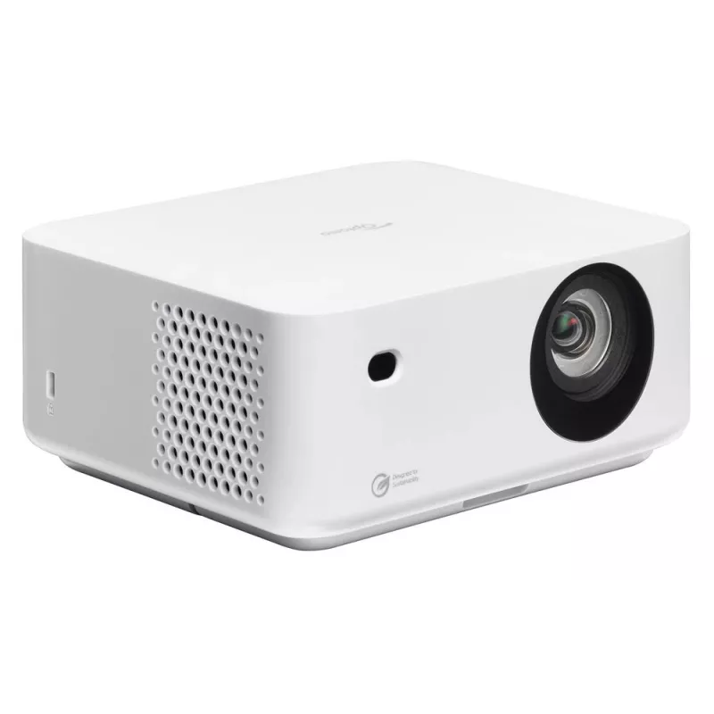 Optoma ML1080ST draagbare short-throw laser-DLP-projector, Full HD 1920x1080, 1200 lm, USB-C, IPX5, wit