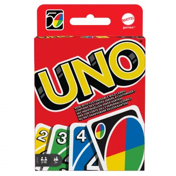 UNO kaartspel afleggen