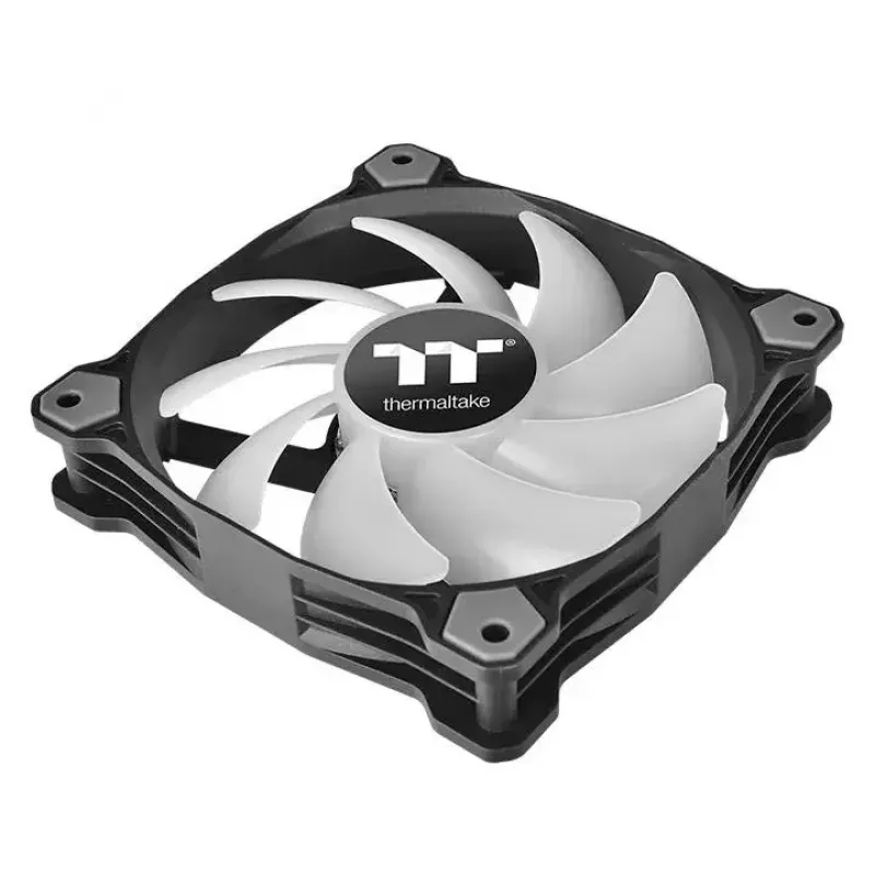 Ventilator Thermaltake CL-F080-PL14SW-A 14 cm zwart